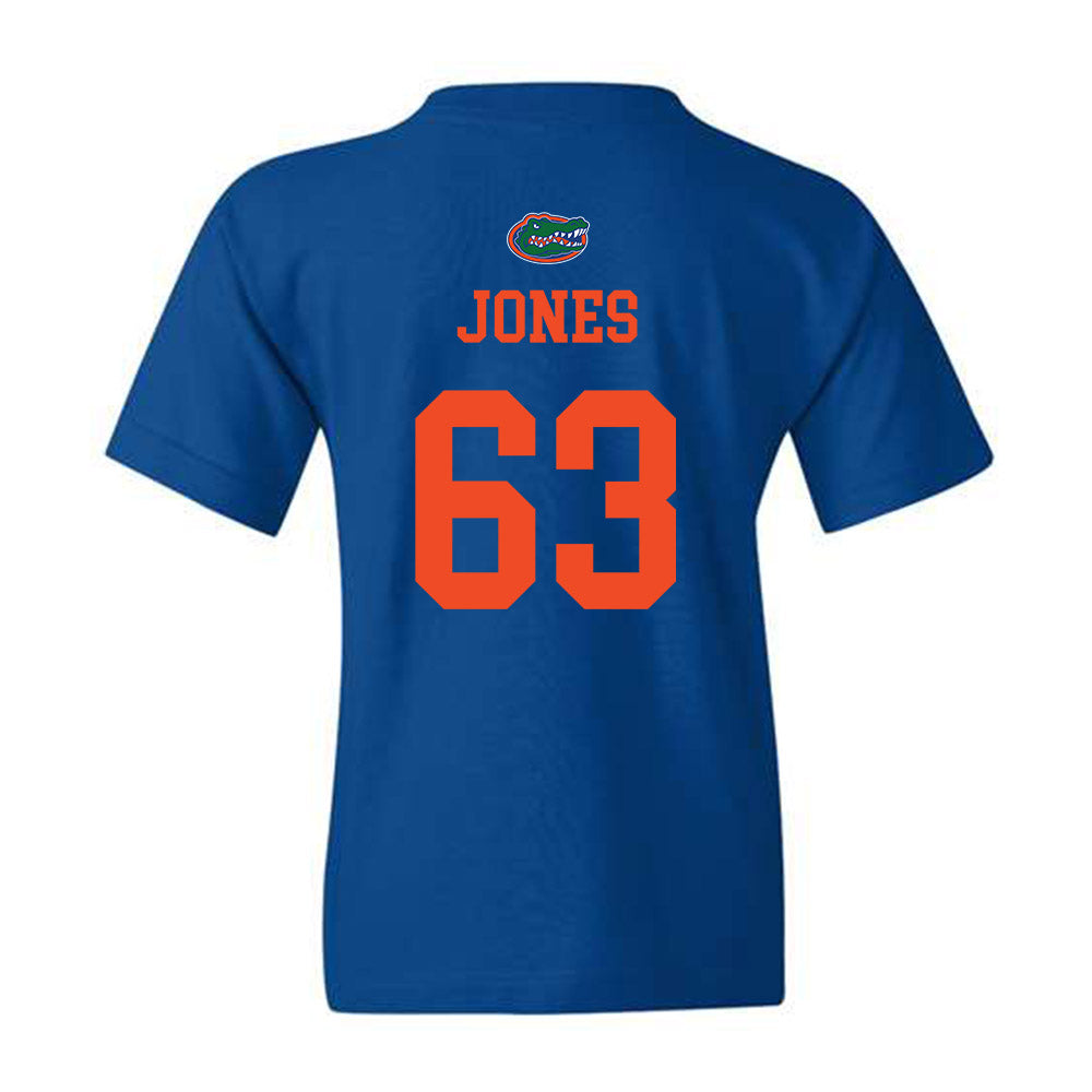 Florida - NCAA Football : Caden Jones - Youth T-Shirt