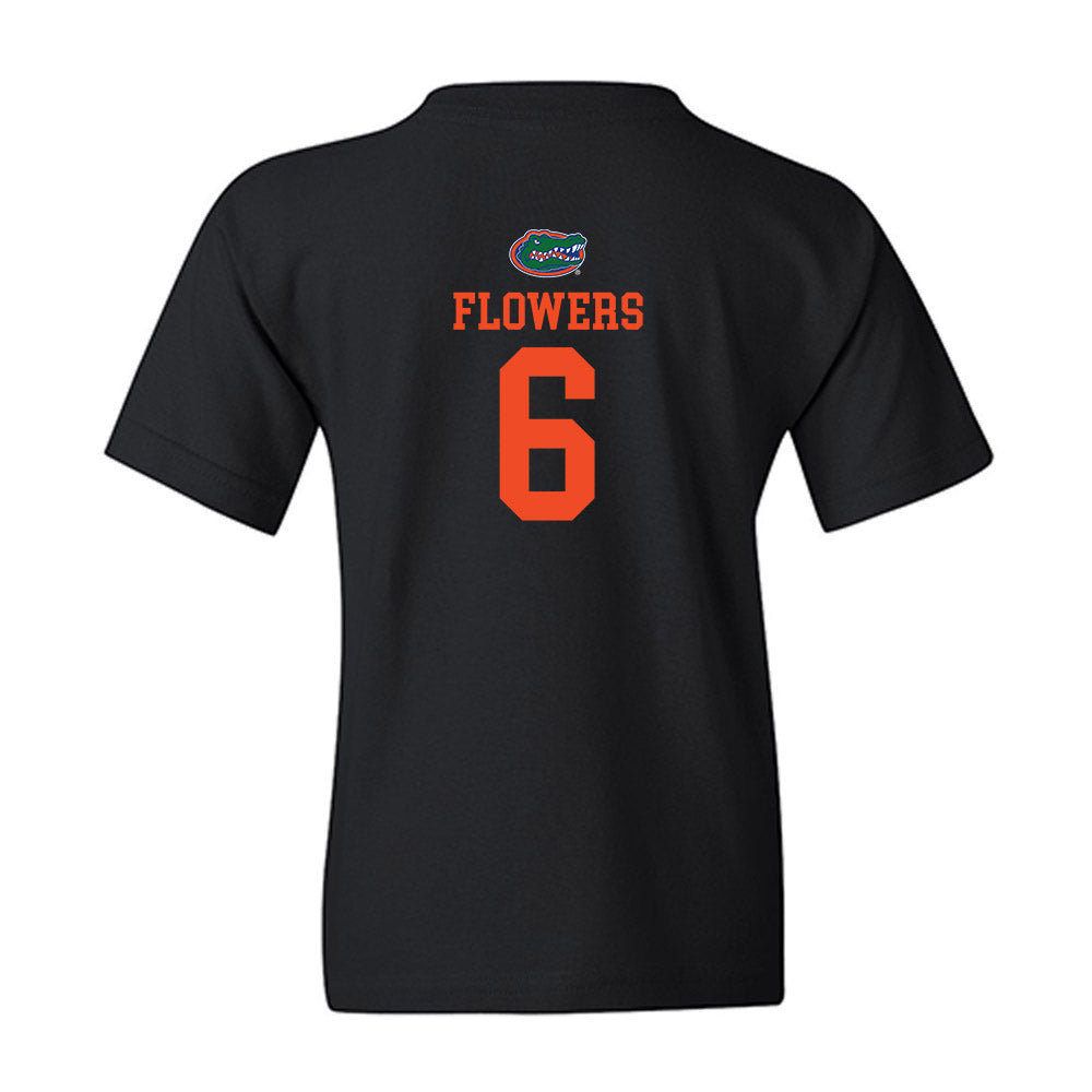 Florida - NCAA Football : Jvari Flowers - Classic Shersey Youth T-Shirt-1