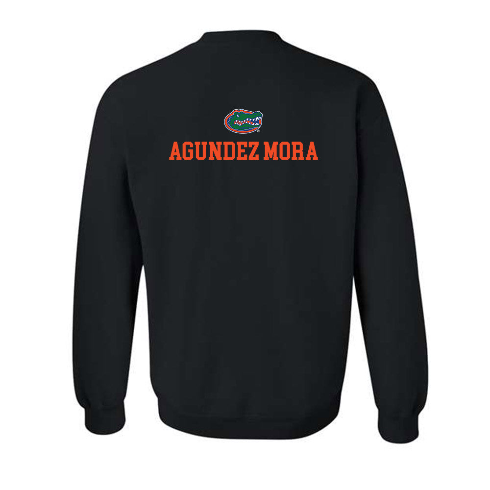 Florida - NCAA Men's Swimming & Diving : JESUS MIGUEL AGUNDEZ MORA - Crewneck Sweatshirt-1