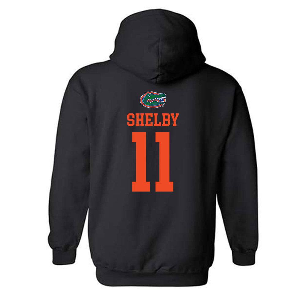 Florida - NCAA Women's Volleyball : Nadiya Shelby - Classic Shersey Hooded Sweatshirt-1