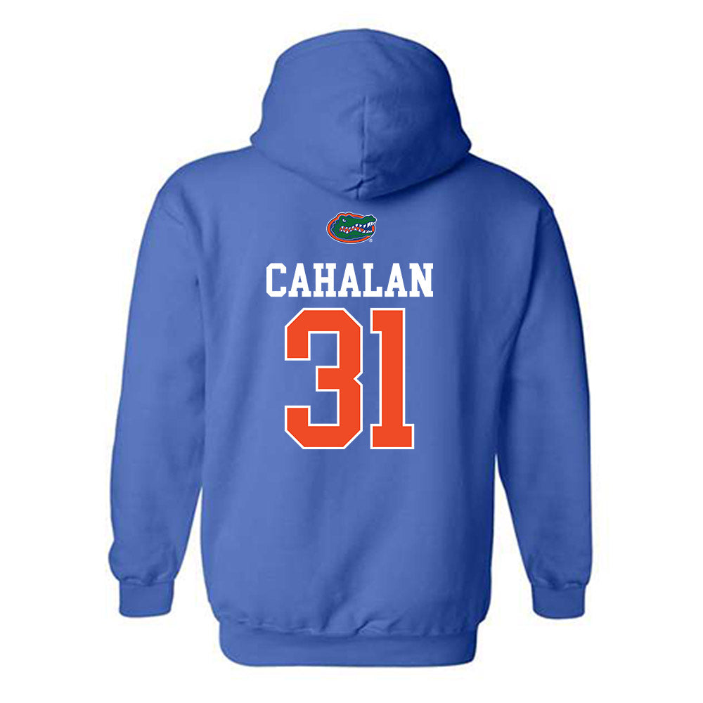 Florida - NCAA Softball : Kenleigh Cahalan - Generic Shersey Hooded Sweatshirt