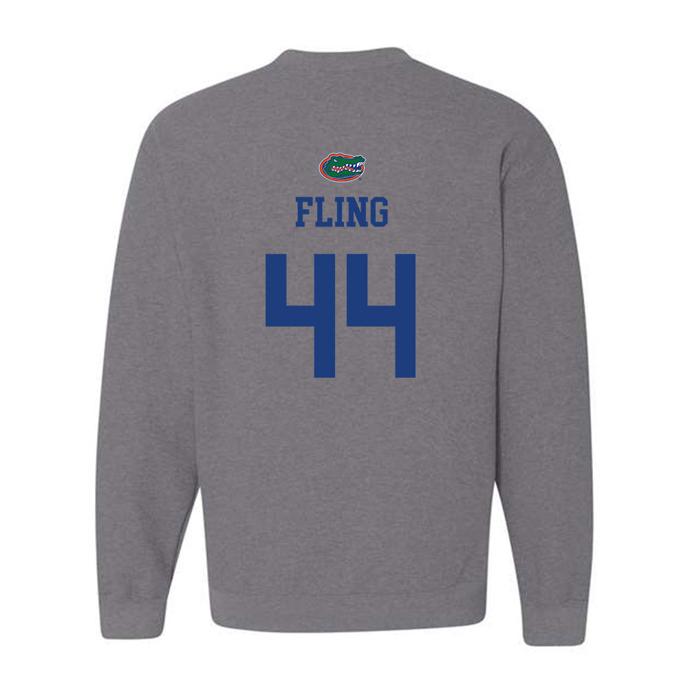 Florida - NCAA Women's Lacrosse : Allison Fling - Sports Shersey Crewneck Sweatshirt-1