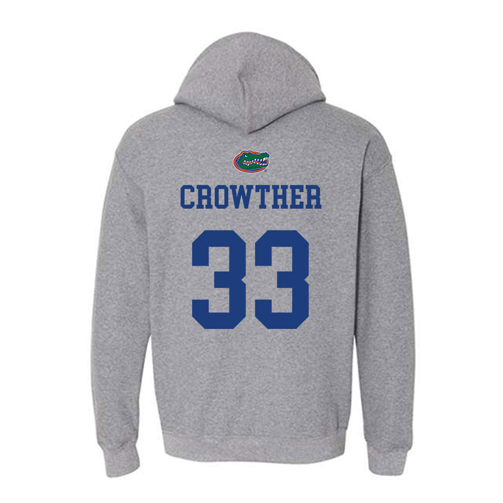 Florida - NCAA Women's Lacrosse : Paige Crowther - Sports Shersey Hooded Sweatshirt-1