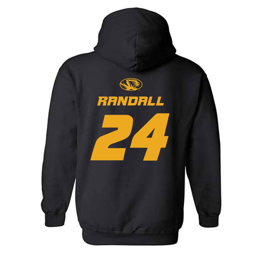 Missouri - NCAA Men's Basketball : Nicholas Randall - Sports Shersey Hooded Sweatshirt-1