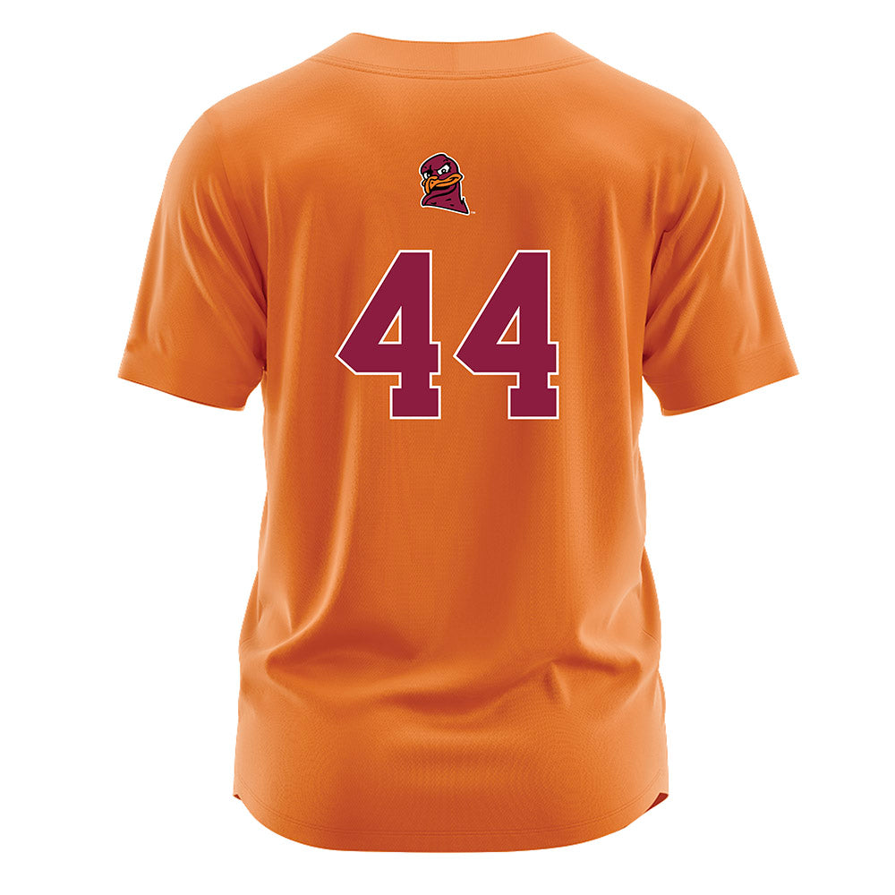 - NCAA Softball : Rachel Castine - Orange Jersey-1