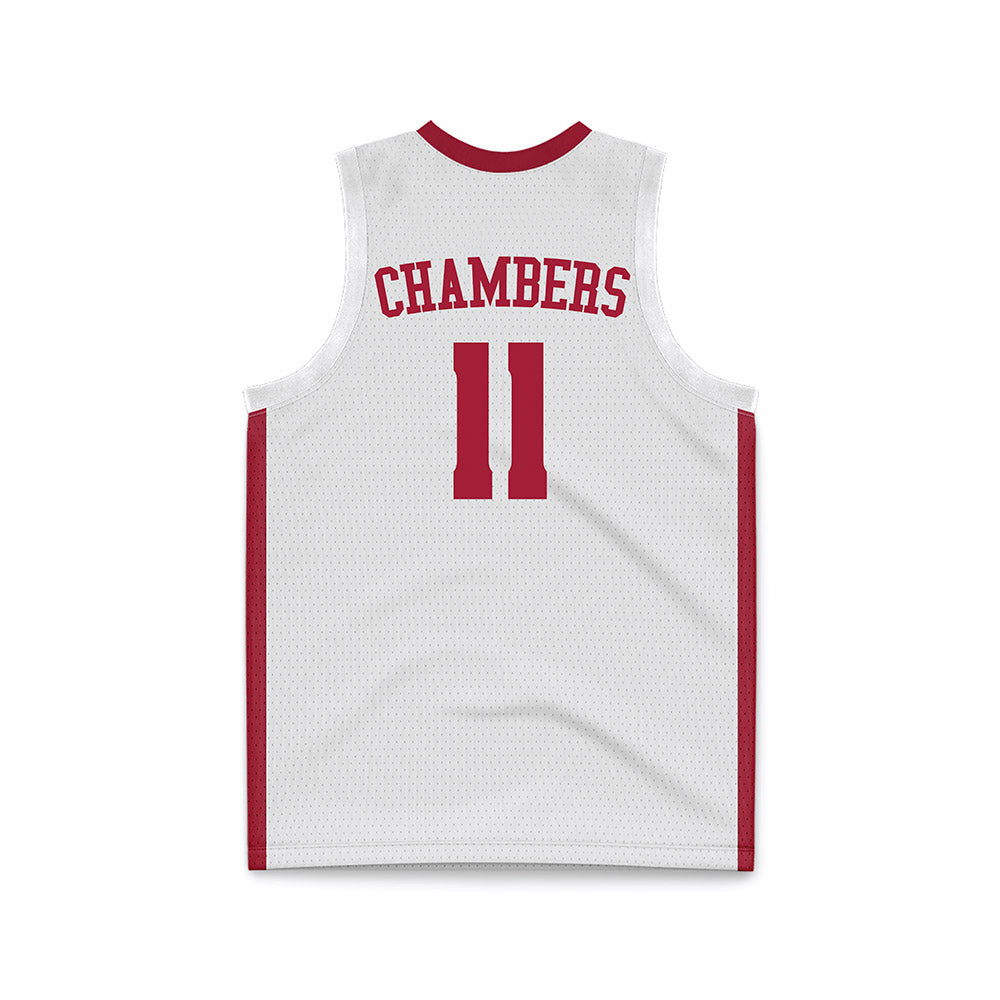 Alabama - NCAA Women's Basketball : Tianna Chambers - White Basketball Jersey-3
