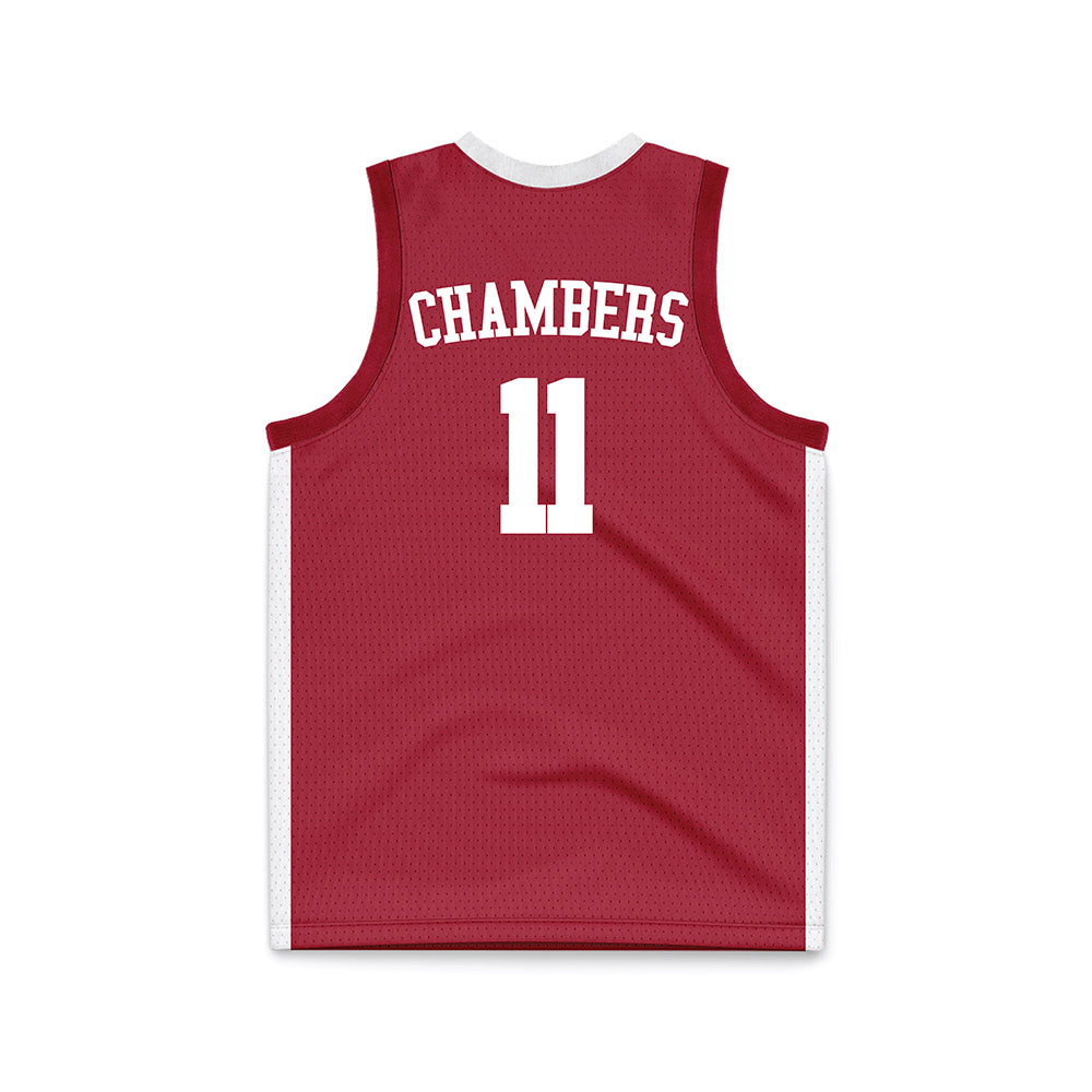 Alabama - NCAA Women's Basketball : Tianna Chambers - Crimson Basketball Jersey-1