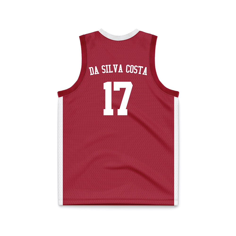 Alabama - NCAA Women's Basketball : Lourdes Da Silva Costa - Crimson Basketball Jersey-1