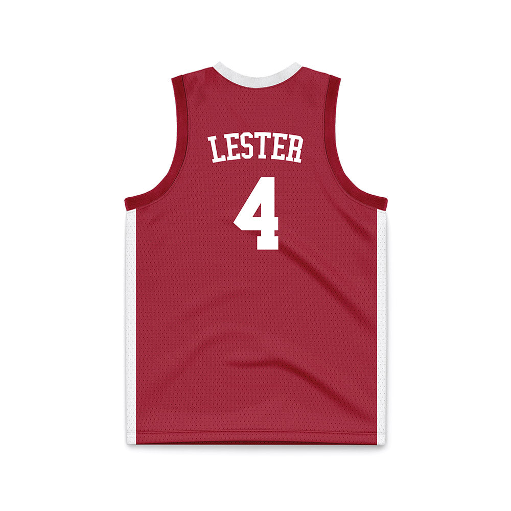 Alabama - NCAA Women's Basketball : Eris Lester - Crimson Basketball Jersey-1