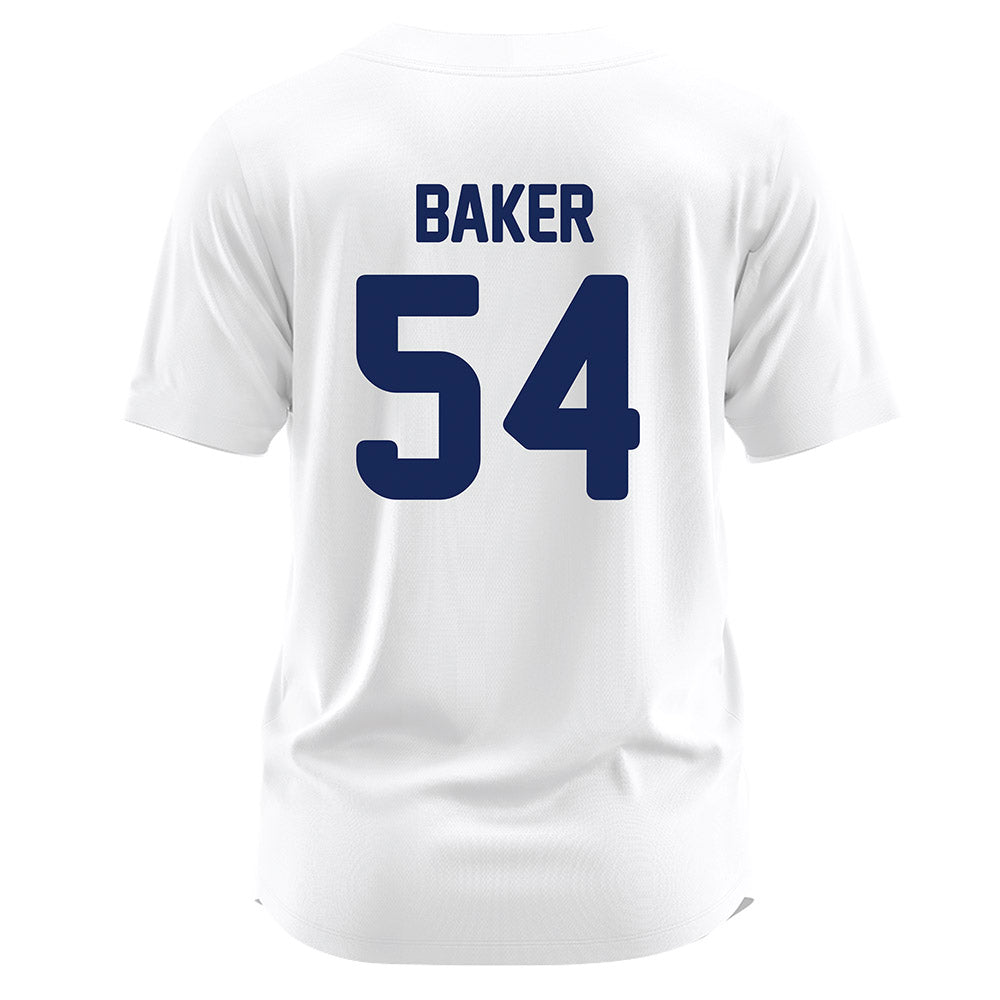 Rice - NCAA Baseball : Ty Baker - White Jersey-1