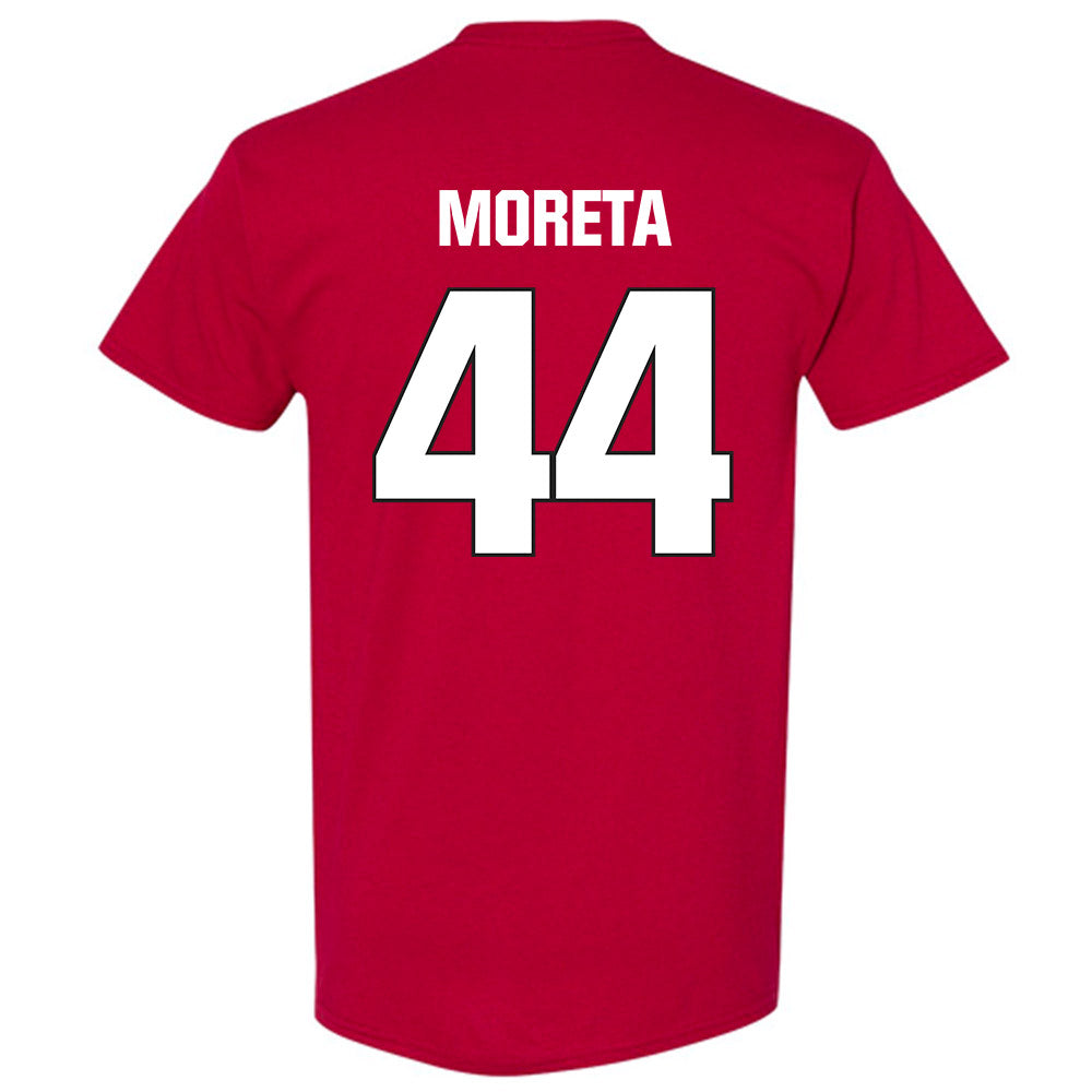 NC State - NCAA Football : Jordan Moreta - Sports Shersey T-Shirt-1