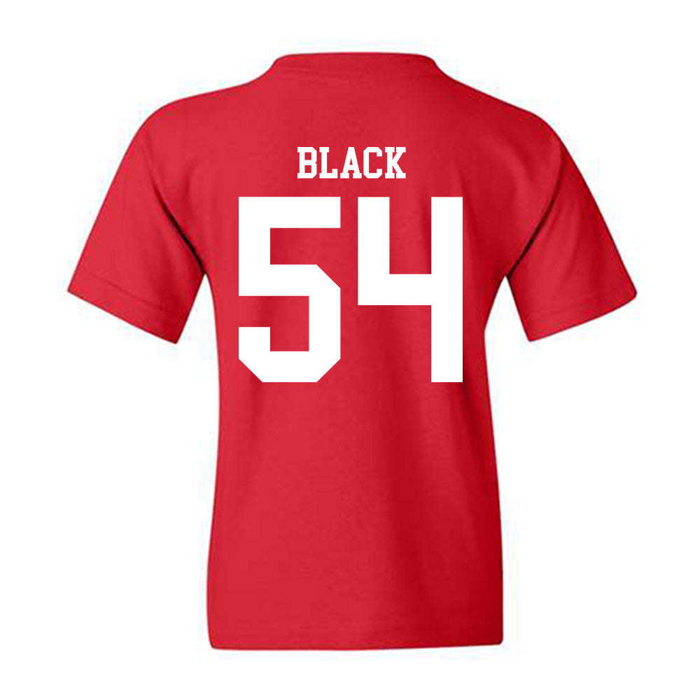Nebraska - NCAA Football : Brendan Black - Fashion Shersey Youth T-Shirt-1