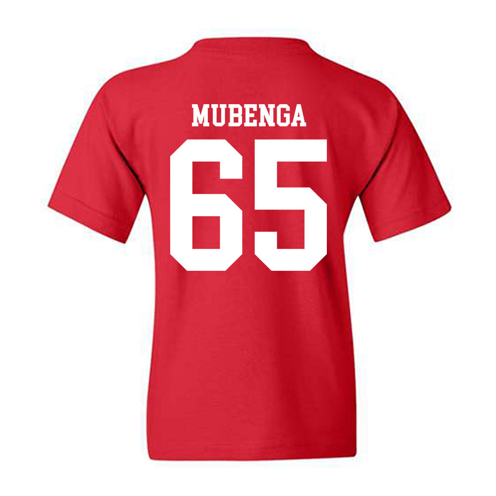 Nebraska - NCAA Football : Paul Mubenga - Fashion Shersey Youth T-Shirt-1