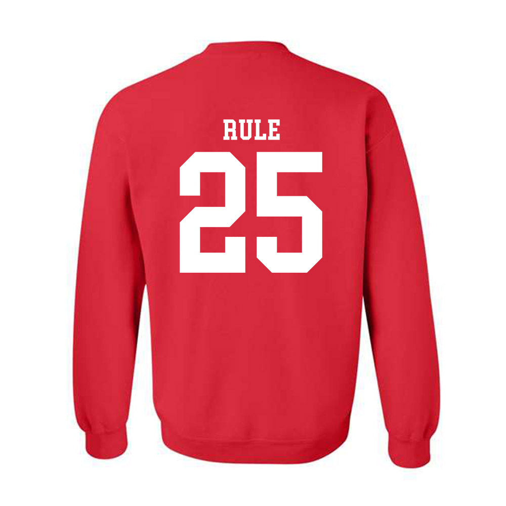 Nebraska - NCAA Football : Jamal Rule - Fashion Shersey Crewneck Sweatshirt-1