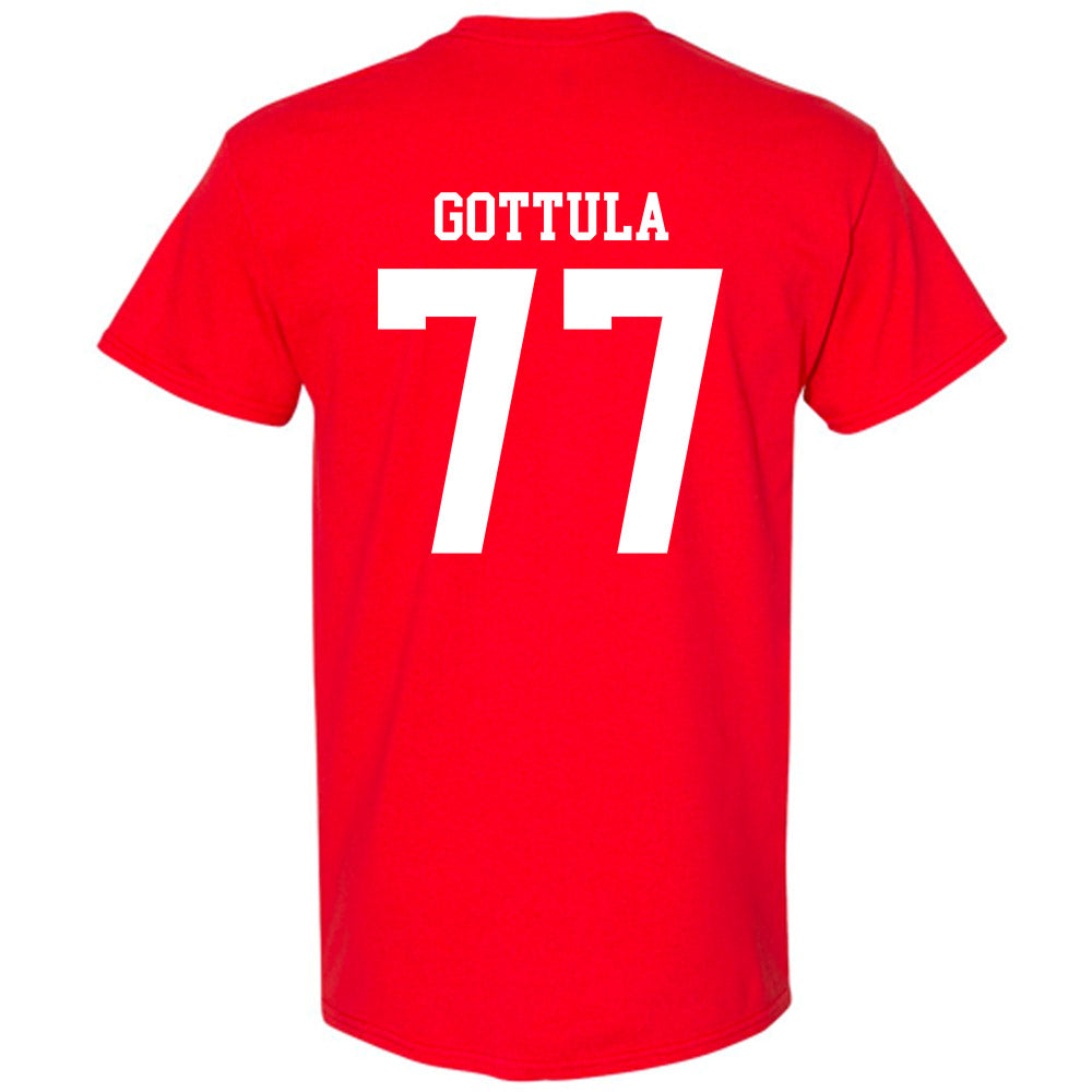 Nebraska - NCAA Football : Gunnar Gottula - Fashion Shersey T-Shirt-1