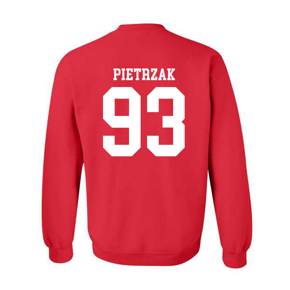 Nebraska - NCAA Football : Kade Pietrzak - Fashion Shersey Crewneck Sweatshirt-1