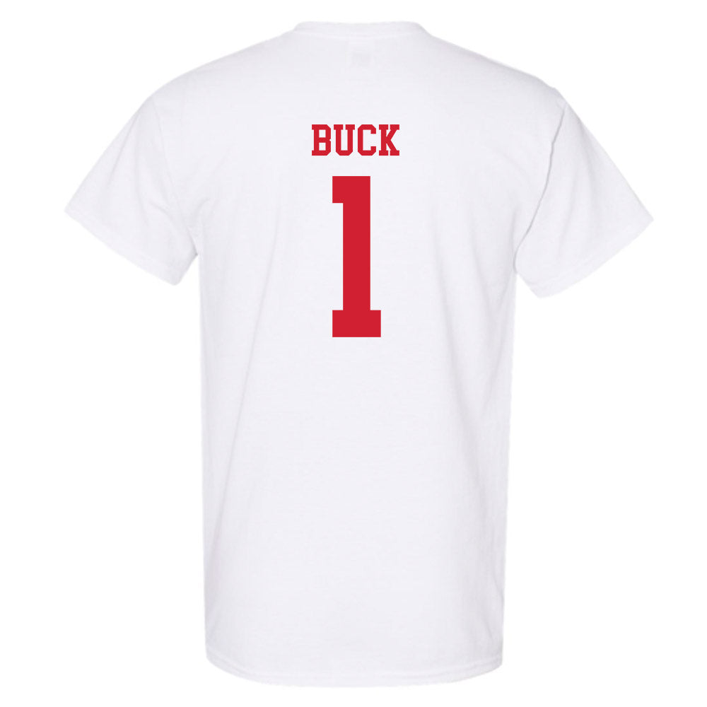 Nebraska - NCAA Baseball : Jett Buck - Sports Shersey T-Shirt-1