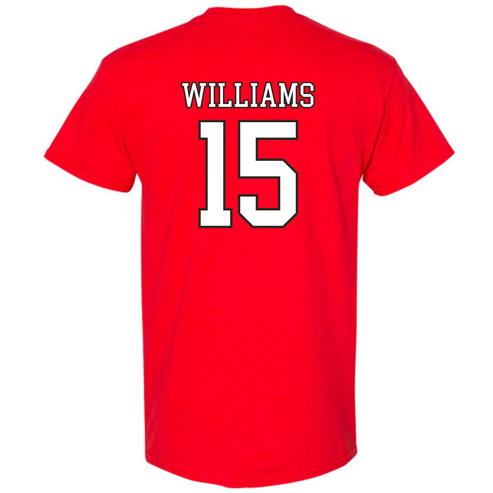 Nebraska - NCAA Softball : Kennadi Williams - Sports Shersey T-Shirt-1