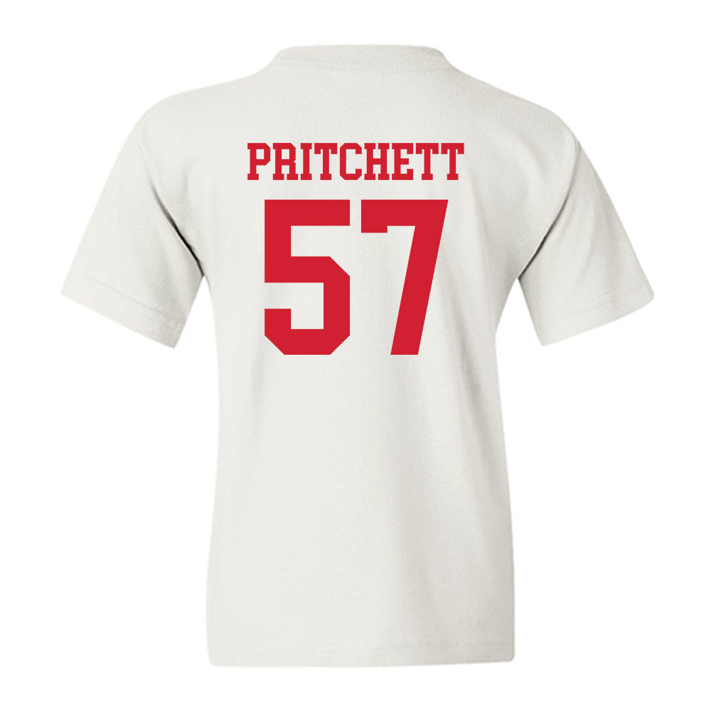 Nebraska - NCAA Football : Elijah Pritchett - Generic Shersey Youth T-Shirt-1