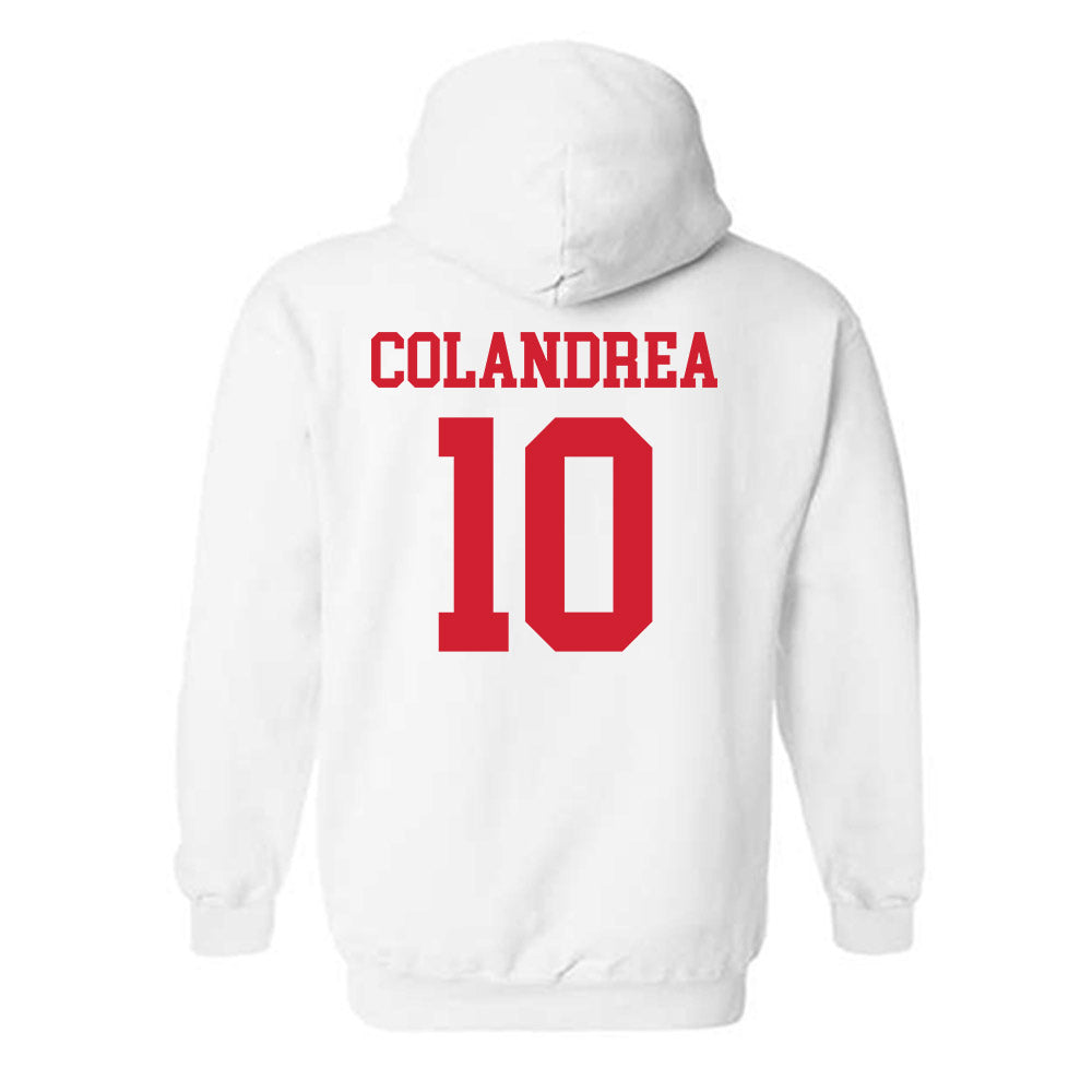 Nebraska - NCAA Football : Anthony Colandrea - Generic Shersey Hooded Sweatshirt-1