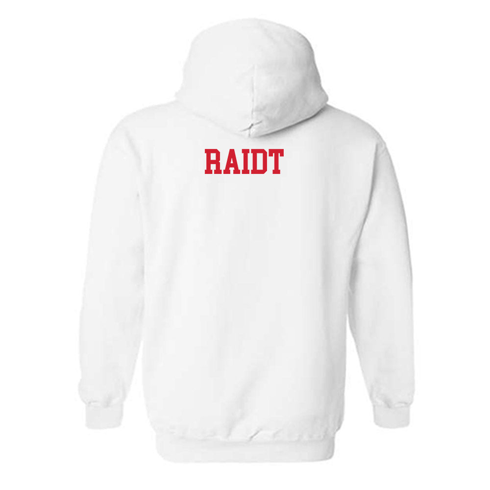 Nebraska - NCAA Women's Tennis : Conley Raidt - Generic Shersey Hooded Sweatshirt-1