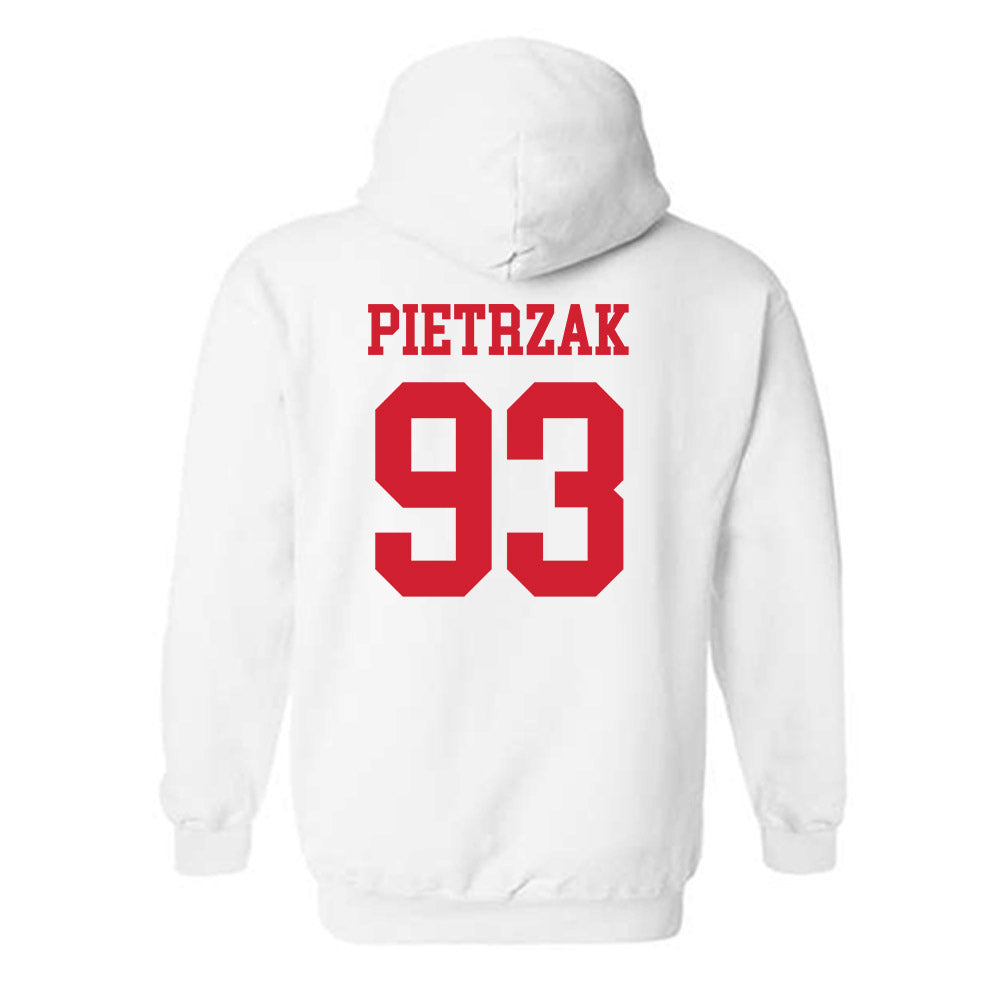 Nebraska - NCAA Football : Kade Pietrzak - Generic Shersey Hooded Sweatshirt-1