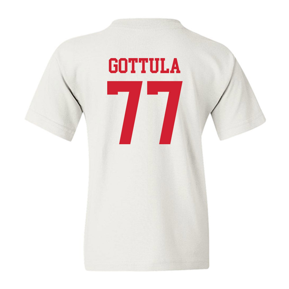 Nebraska - NCAA Football : Gunnar Gottula - Generic Shersey Youth T-Shirt-1