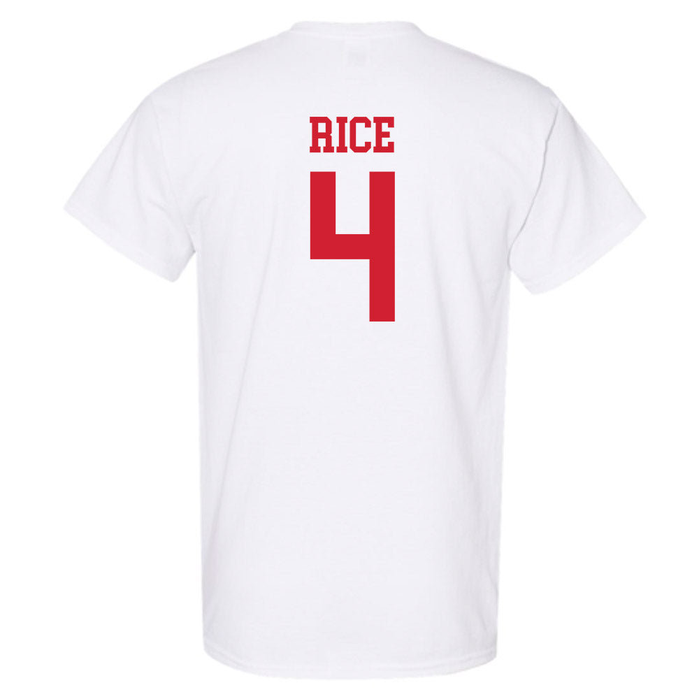 Nebraska - NCAA Men's Basketball : Colin Rice - Generic Shersey T-Shirt-1