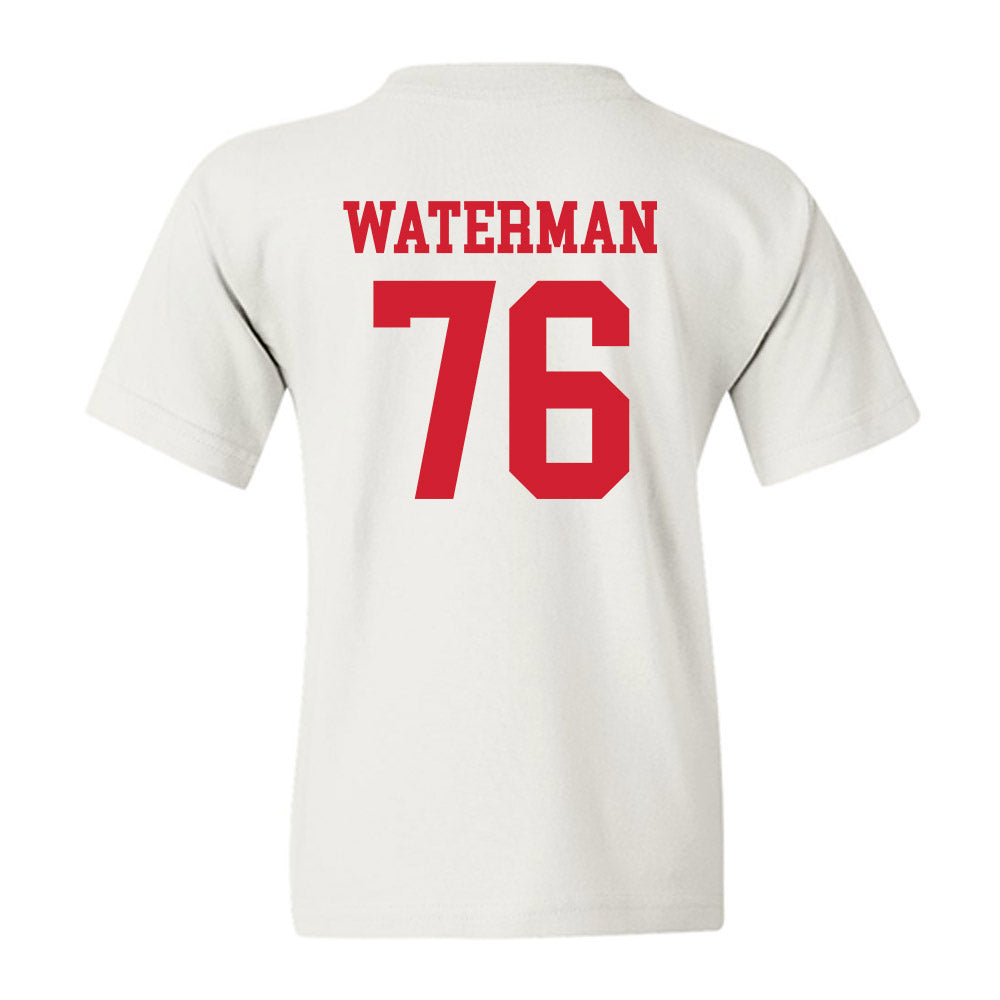 Nebraska - NCAA Football : Rex Waterman - Generic Shersey Youth T-Shirt-1