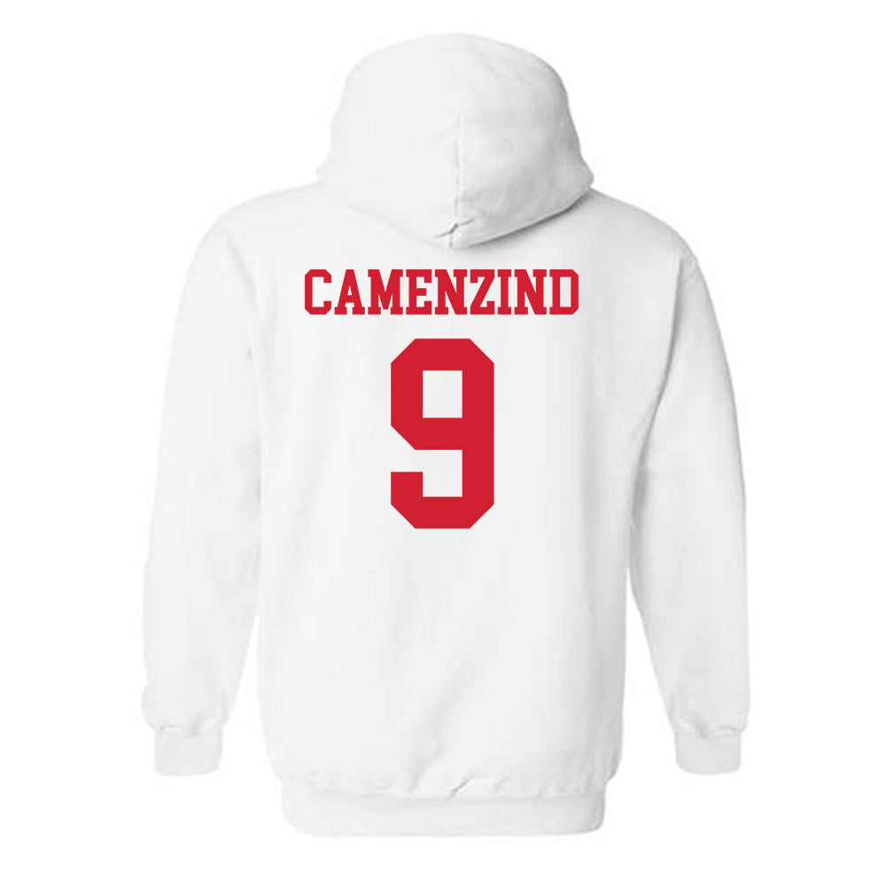 Nebraska - NCAA Softball : Hannah Camenzind - Generic Shersey Hooded Sweatshirt-1