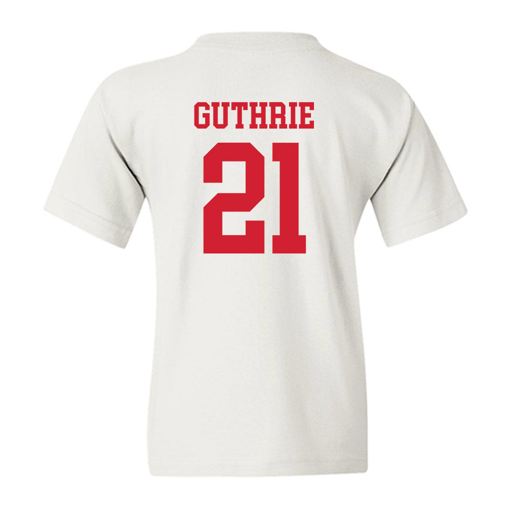 Nebraska - NCAA Football : Rex Guthrie - Generic Shersey Youth T-Shirt-1