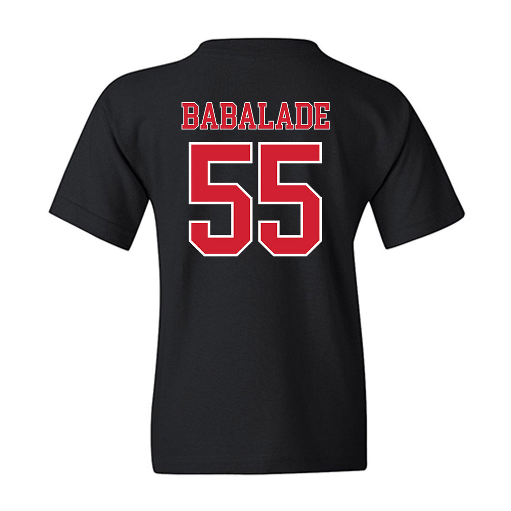 Nebraska - NCAA Football : Tree Babalade - Generic Shersey Youth T-Shirt-1