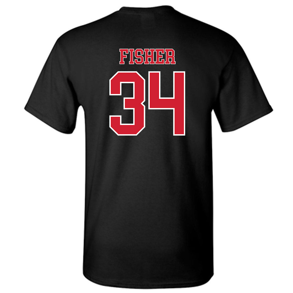 Nebraska - NCAA Women's Basketball : Emily Fisher - Generic Shersey T-Shirt-1