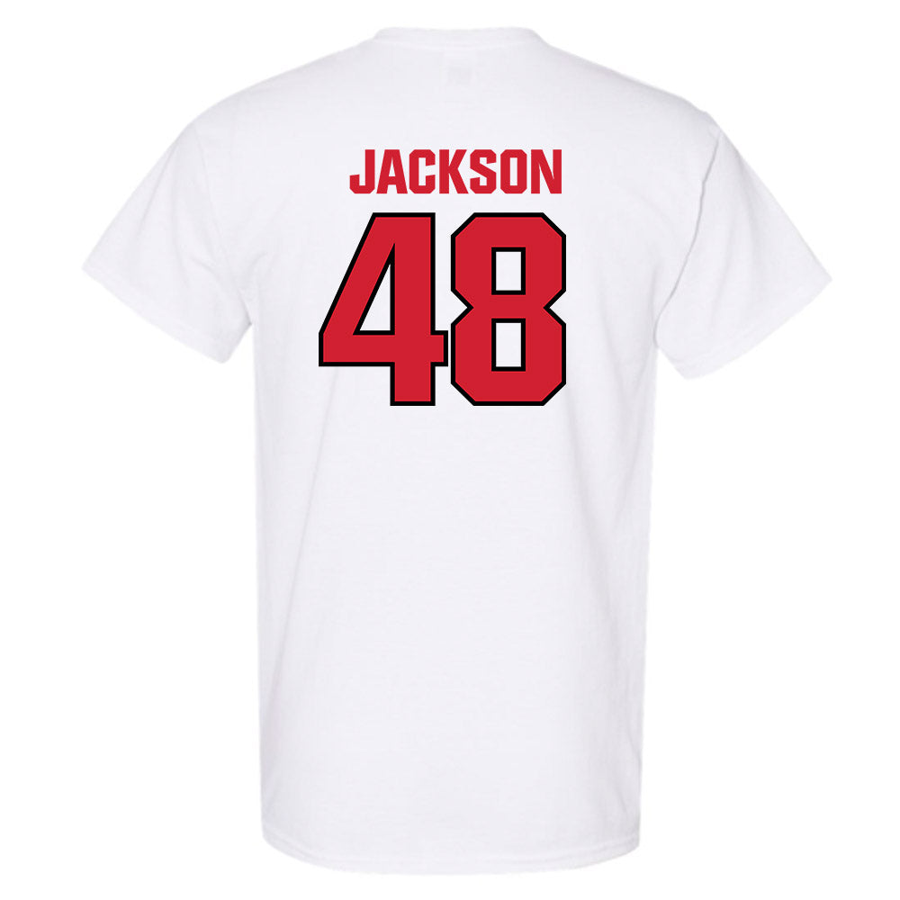 NC State - NCAA Football : Hunter Jackson - Classic Shersey T-Shirt-1