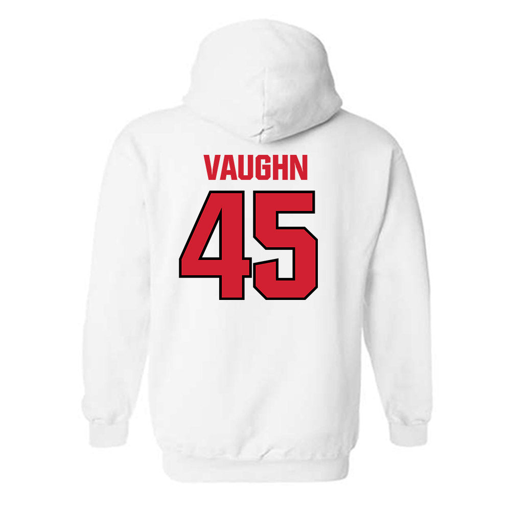 NC State - NCAA Football : Tex Vaughn - Classic Shersey Hooded Sweatshirt-1