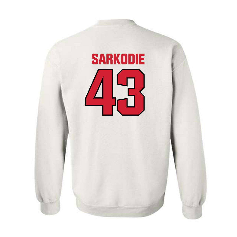 NC State - NCAA Football : Koby Sarkodie - Classic Shersey Crewneck Sweatshirt-1