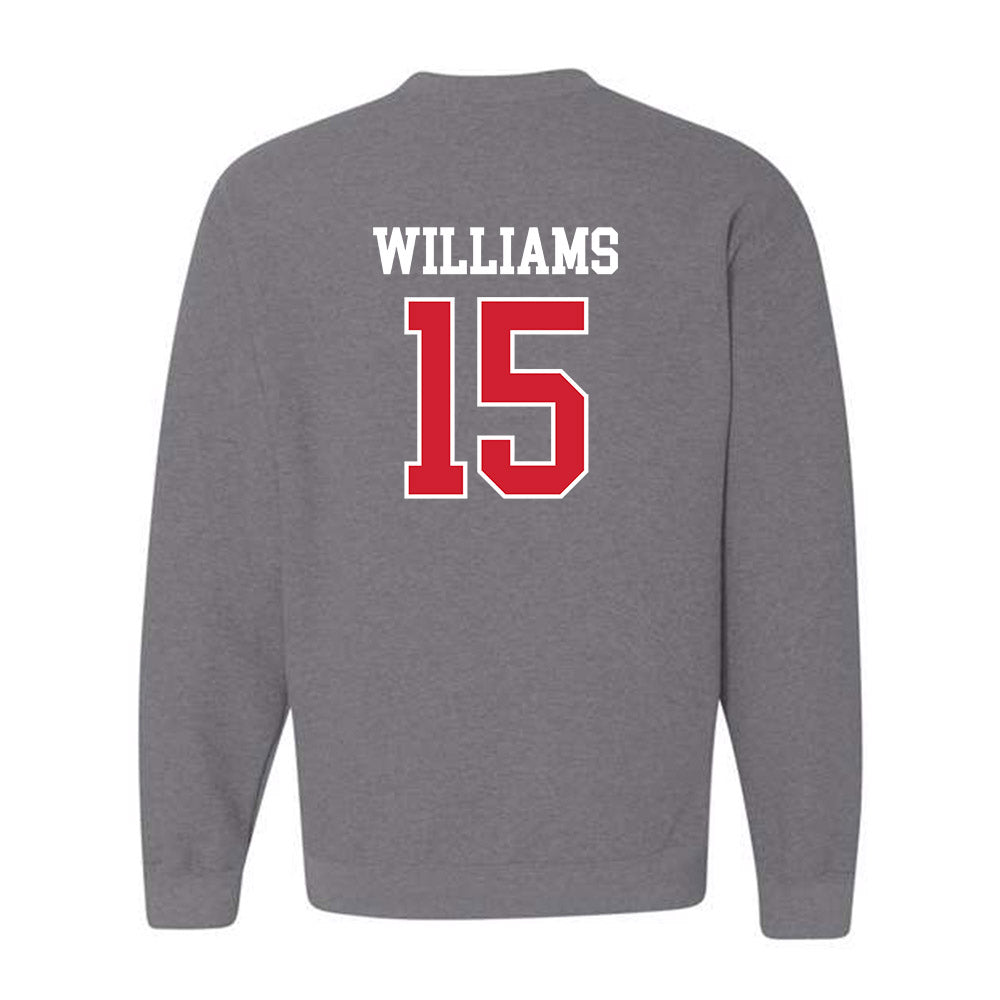 Nebraska - NCAA Softball : Kennadi Williams - Sports Shersey Crewneck Sweatshirt-1