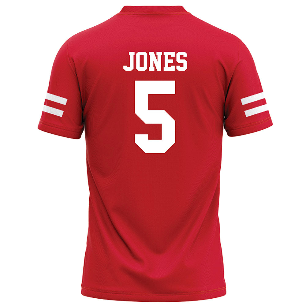 Nebraska - NCAA Football : Mason Jones - Red Football Jersey-1