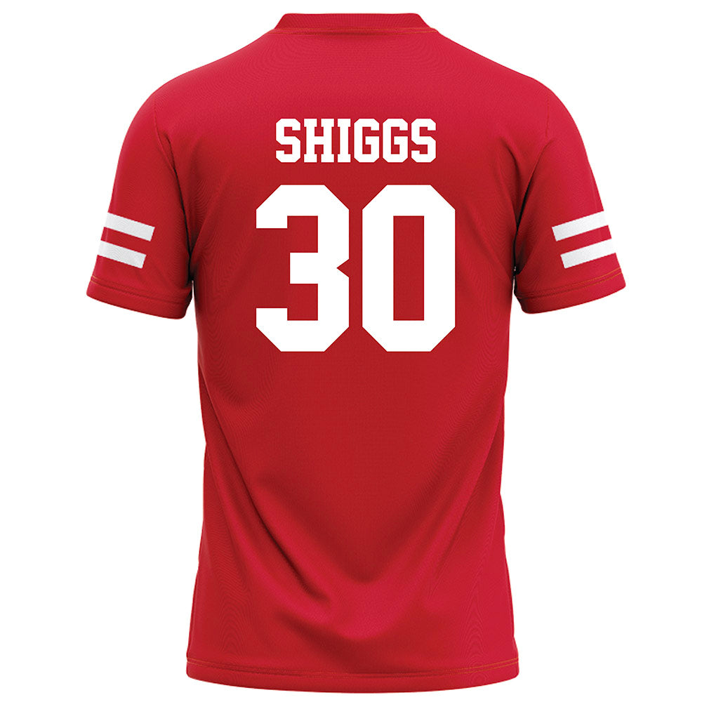 Nebraska - NCAA Football : Jasin Shiggs - Red Football Jersey-1
