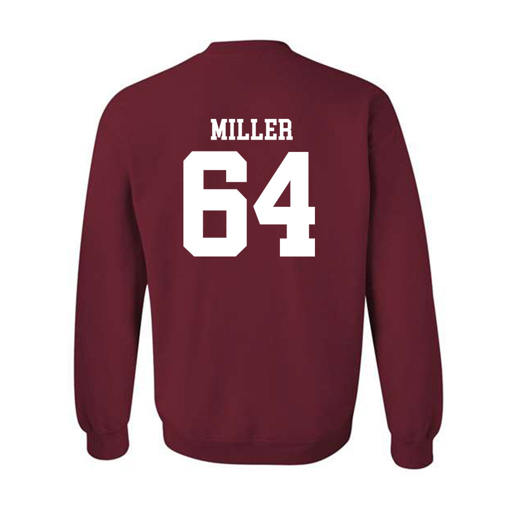 UMass - NCAA Football : Peyton Miller - Generic Shersey Crewneck Sweatshirt-1