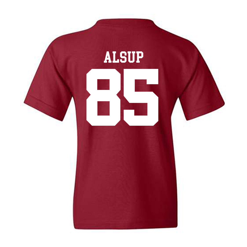UMass - NCAA Football : Drew Alsup - Generic Shersey Youth T-Shirt-1