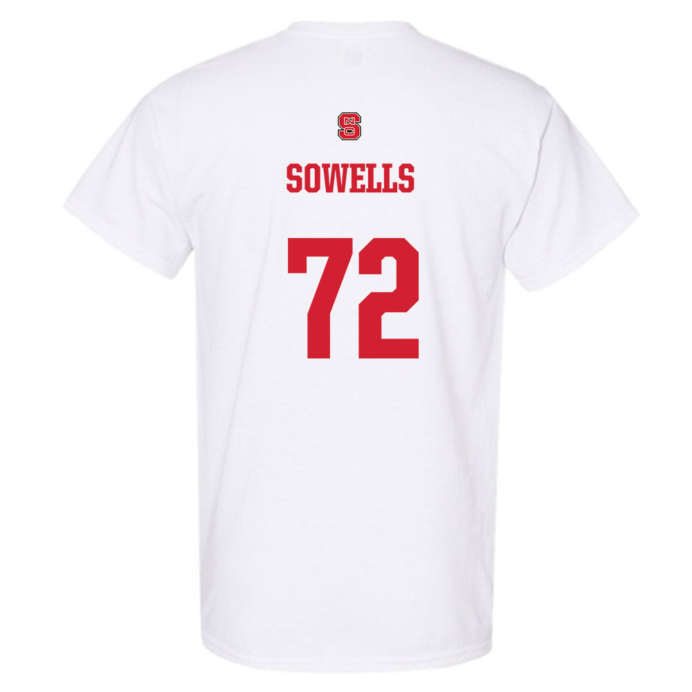 NC State - NCAA Football : Spike Sowells - Generic Shersey T-Shirt-1