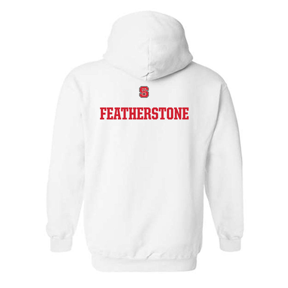 NC State - NCAA Women's Track & Field : Sadie Featherstone - Generic Shersey Hooded Sweatshirt-1