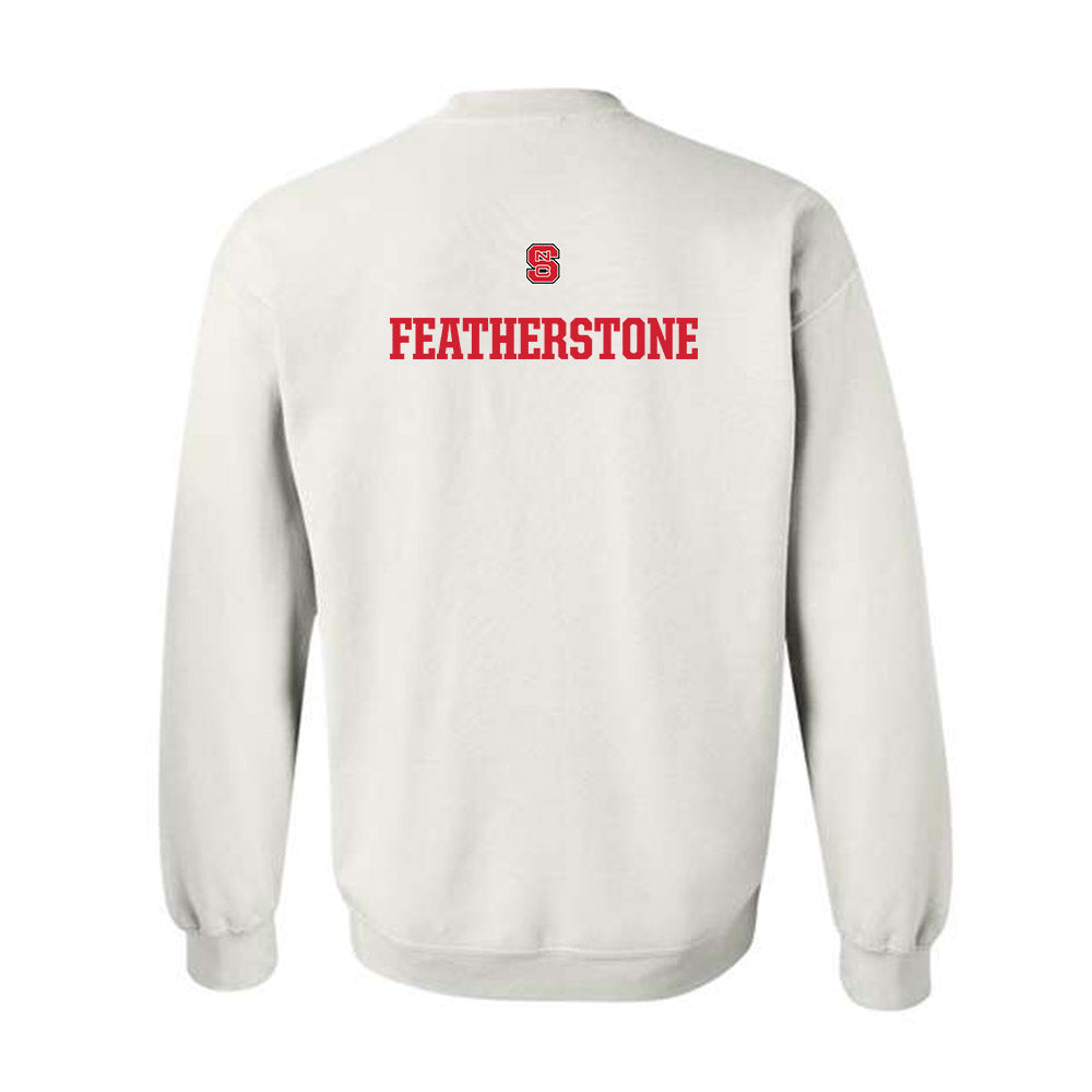 NC State - NCAA Women's Track & Field : Sadie Featherstone - Generic Shersey Crewneck Sweatshirt-1