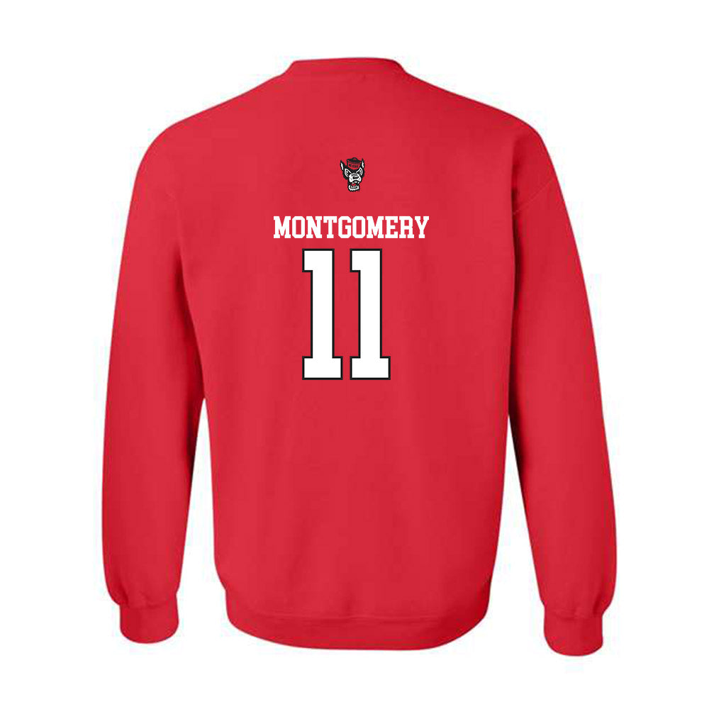 NC State - NCAA Women's Soccer : Carly Montgomery - Classic Shersey Crewneck Sweatshirt-1