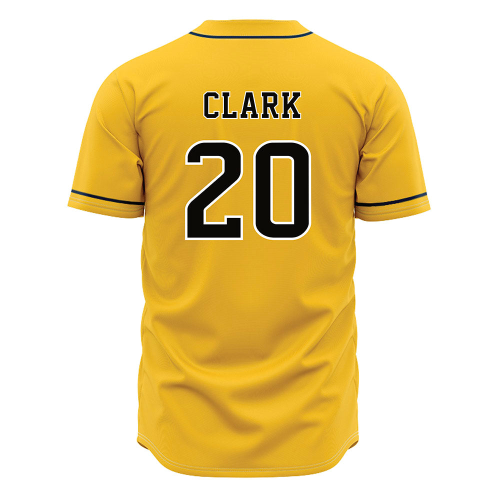 Southern Miss - NCAA Baseball : Camden Clark - Gold Jersey-1