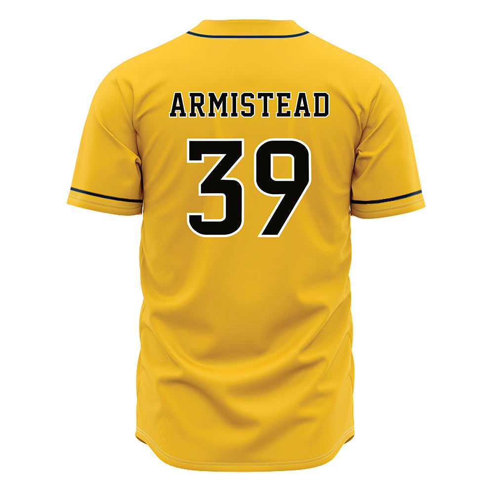 Southern Miss - NCAA Baseball : James Armistead - Gold Jersey-1