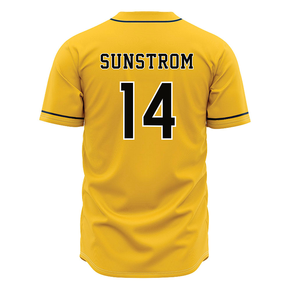 Southern Miss - NCAA Baseball : Camden Sunstrom - Gold Jersey