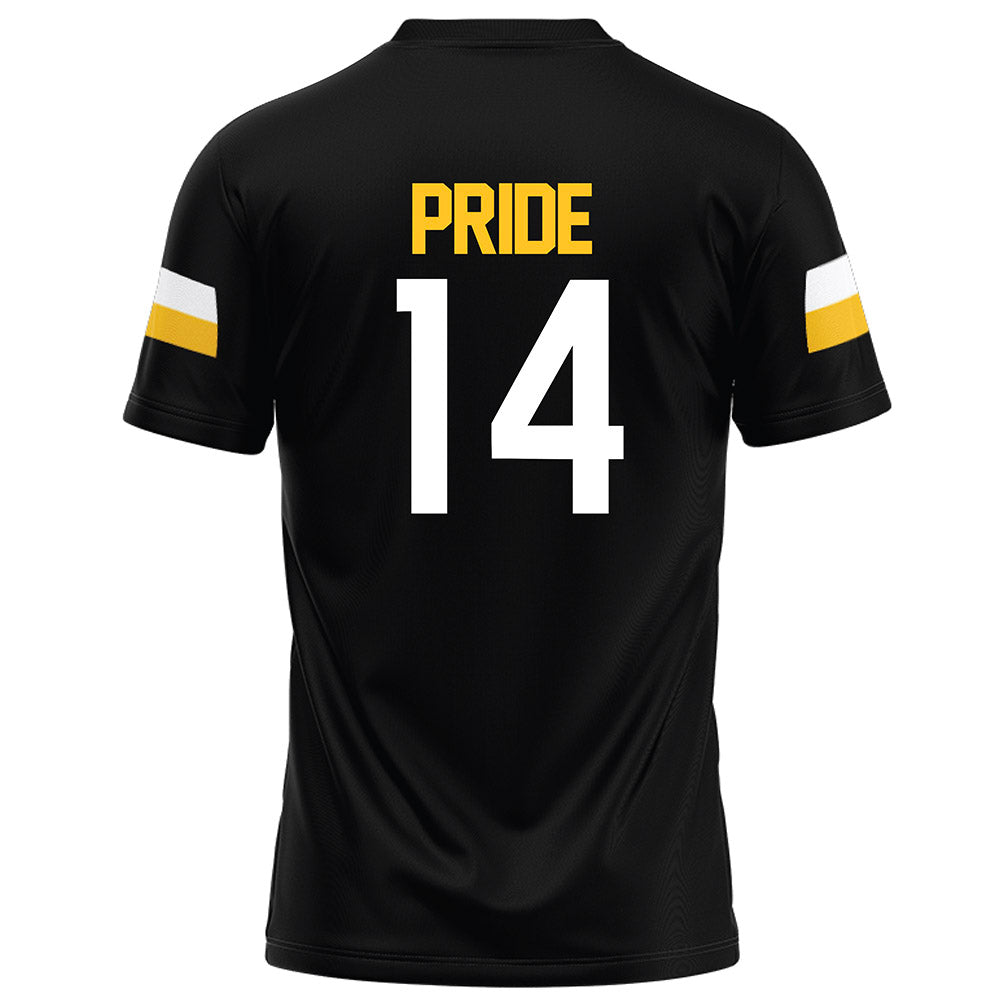 Southern Miss - NCAA Football : Jordan Pride - Black Football Jersey-1