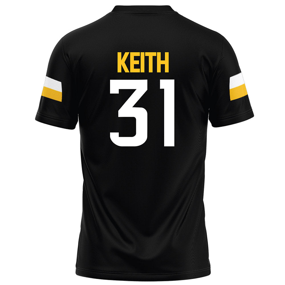 Southern Miss - NCAA Football : Zachariah Keith - Black Football Jersey-1